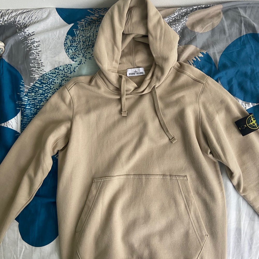 Stone Island Hoodie Sand Color